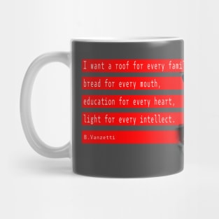 Vanzetti and anarchy 2.0 Mug